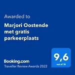 Marjori Oostende met gratis parkeerplaats